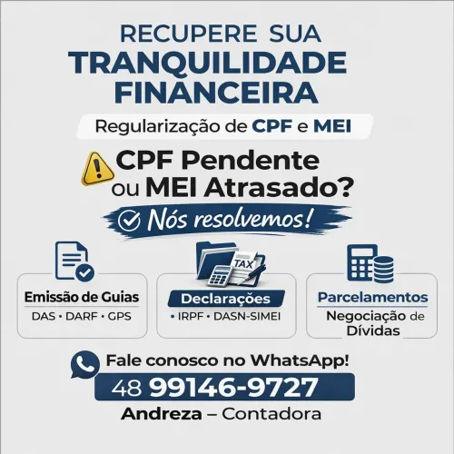 REGULARIZAÇÃO CPF/MEI