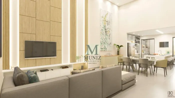 Casa com 3 dormitórios à venda, 184 m² por R$ 1.690.000 - Condomínio La Dolce Vita - Paulí