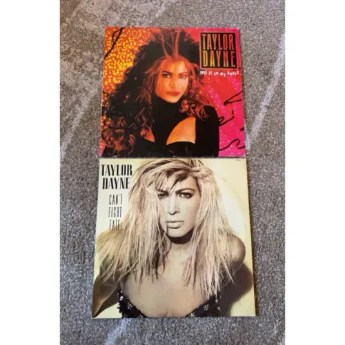 Lote LP Taylor Dayne - Tell It To My Heart & Can?t Fight Fate