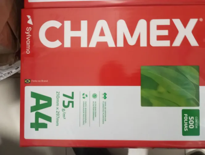 Papel Chamex 500 folhas
