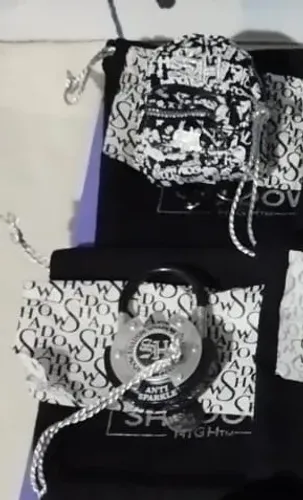 Acessórios shadow high (cadeado e mochila)