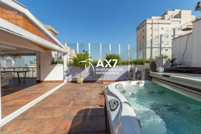 Cobertura de 286m² para venda e locação- Bela Vist