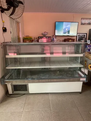Refrigerador Expositor Horizontal Comercial Grande - Excelente Estado