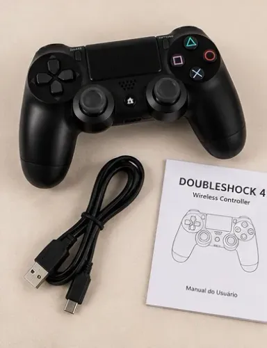 Controle Sem Fio DoubleShock 4 para PS4 - Preto
