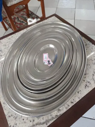Conjunto de baixela em inox 11 peças