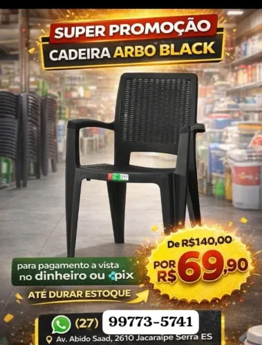 OFERTA - CADEIRA POLTRONA 154kg