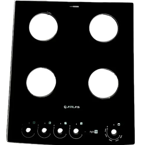 Vidro Mesa Tampo Fogão Atlas Agile Glass 4 Bocas
