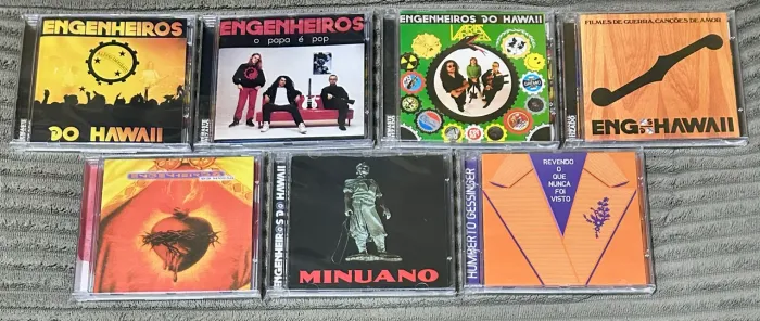 Engenheiros do Hawaii Lote com 07 CDs