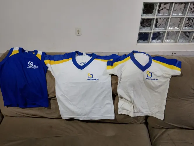 Fardas Sesc Infantil ( 3 a 5 anos)