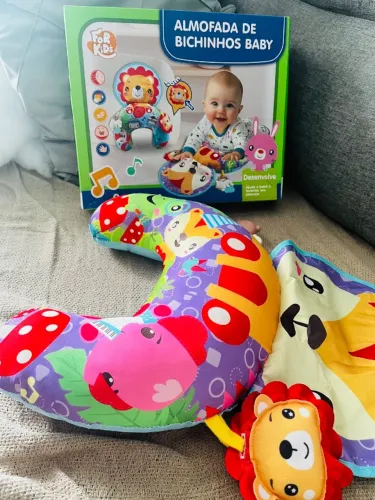 Almofada tummy time