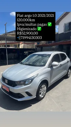 Fiat Argo 1.0 6V Flex. 2021