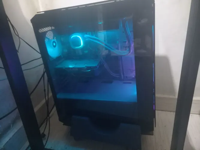 PC gamer completo, Inclui monitor e periféricos.