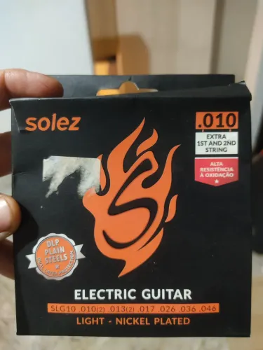 Jogo Corda Guitarra Solez 0.10