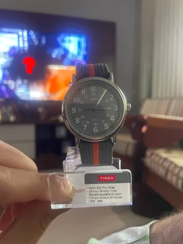 Relógio Timex Weekender 38mm Indiglo 