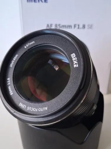 Lente Ef Meike 85mm F1.8 Mark2 Canon Sl2 Sl3 T5i T6 T7i 90d