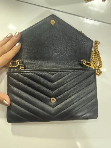 Ysl preta envelope original (19cm)