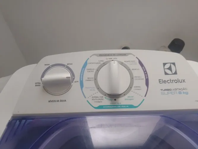 Máquina de lavar 8kg com defeito