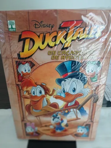 REVISTA CAPA DURA  - DUCKTALES, OS CAÇADORES DE AVENTURAS 