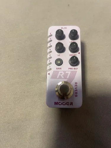 ? Pedal Mooer R7 Reverb - Excelente Estado ? Pedal Mooer R7 Reverb original,