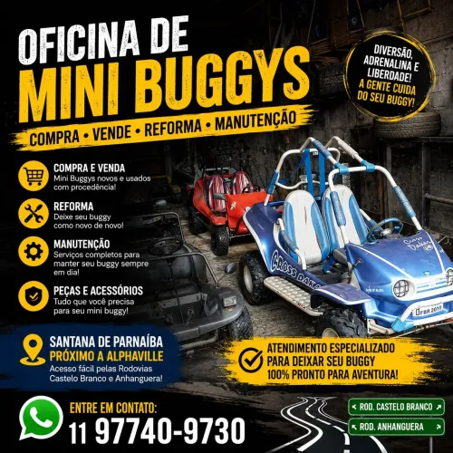Oficina de mini buggys