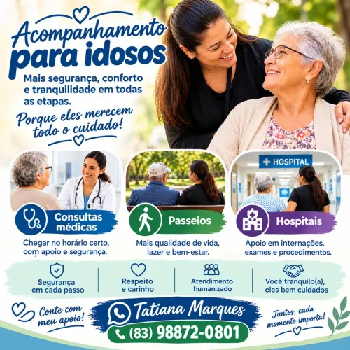 Acompanhar idosos