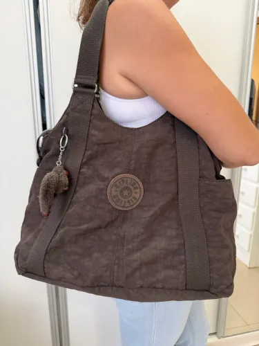 Bolsa Kipling Original Marrom 