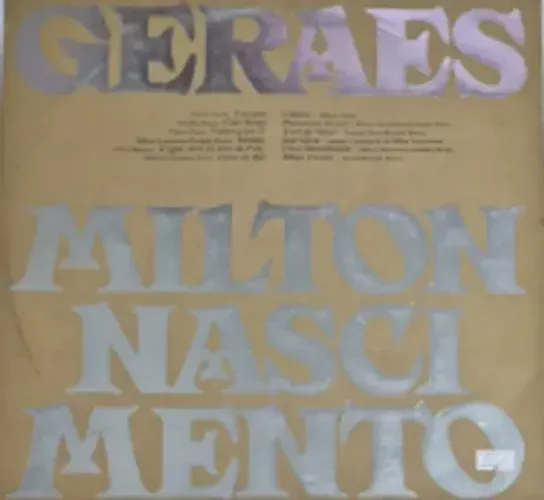 Disco de Vinil (LP) MILTON NASCIMENTO - geraes