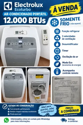 Ar condicionado Electrolux top de Linha