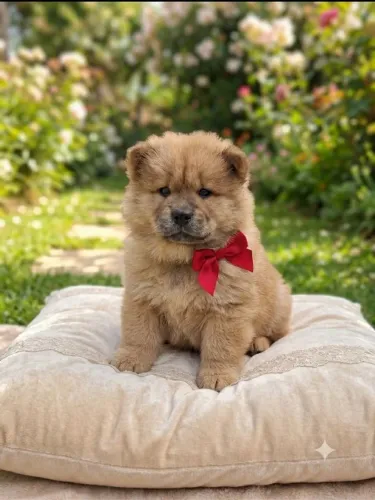 Filhote de chow chow fêmea 