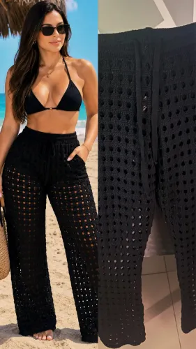 Calça saída de praia