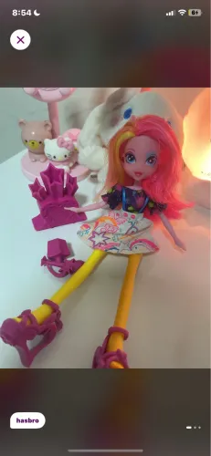 Boneca Pinkie Pie Equestria Girls
