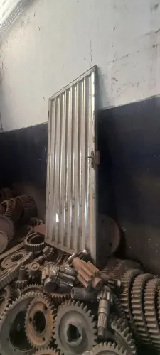 Portão todo galvanizado inclusive as cantoneiras chapa 18..completo 