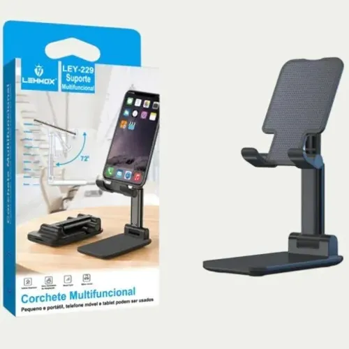Suporte de Mesa Multifuncional para Celular Lehmox - LEY-229