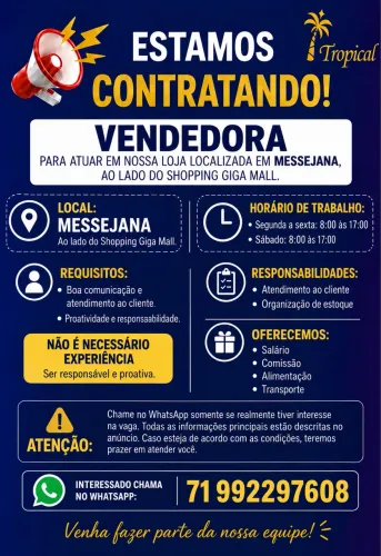 Vaga emprego