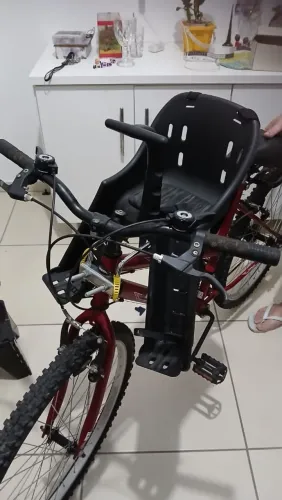 Cadeirinha com suporte pra bicicleta de crianças 1-4 anos