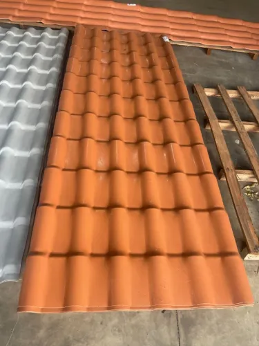 Telha Pvc Plan 2.42x0.88 Cor Cerâmica