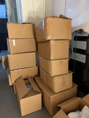 Box de sapatos