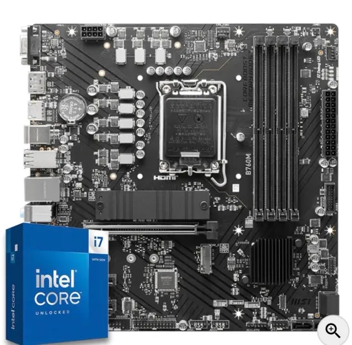KIT UPGRADE, PROCESSADOR INTEL I7-14700KF + PLACA MÃE MSI PRO B760M DDR5