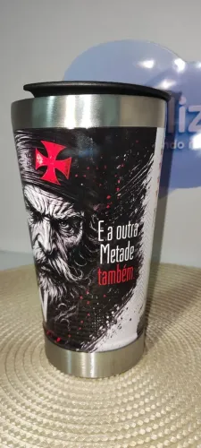 Copo térmico personalizado 360° / qualquer tema 