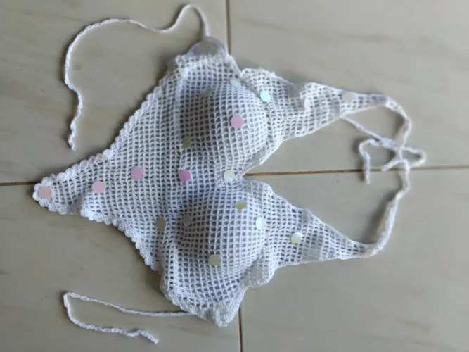 Roupas em croché cada peça pôr $70,00 várias opções promoção até acabar o estoque