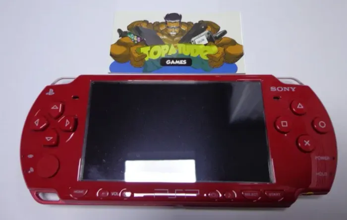 Psp PlayStation Portatil Vermelho Conservado
