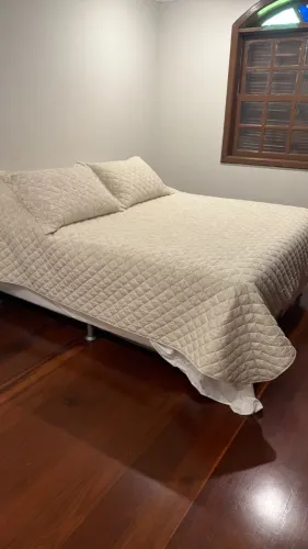Colchão sankonfort King  com box em excelente estado super confortável