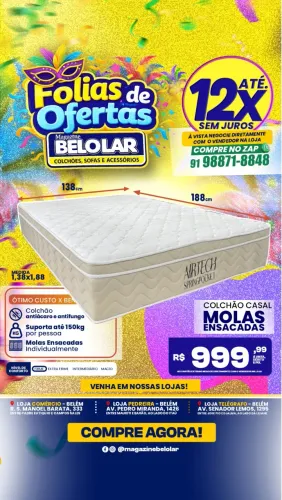 Colchão Casal Ortobom 