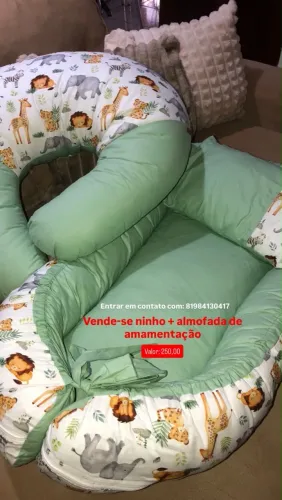 Ninho e almofada 