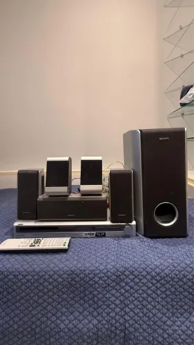 Home Theater Sony STR-KS600P 600W Completo com Subwoofer e Controle