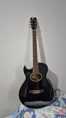 Violão Eagle GL-36BK/LH Canhoto Eletroacústico - Excelente Estado
