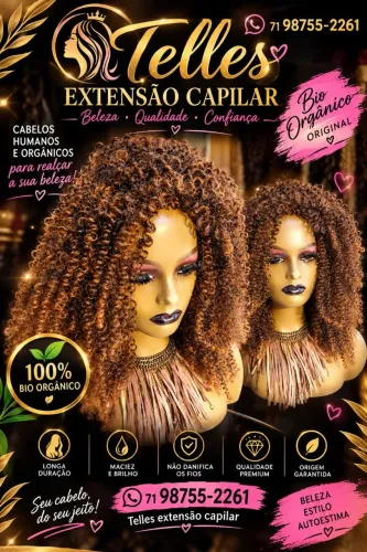 Wig bio fibra celada volumosa