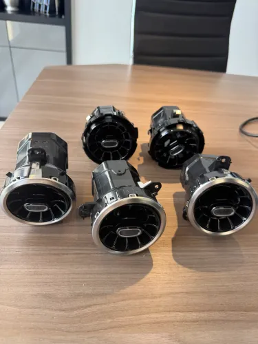 Kit 5 Saídas de Ar Mercedes Classe A / A250 W177 2020 Originais - Difusores
