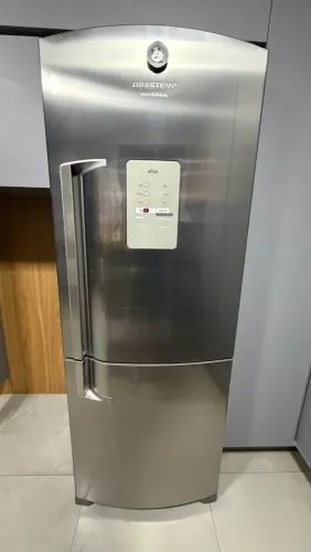 Geladeira Brastemp Inox Frost Free Refrigerador