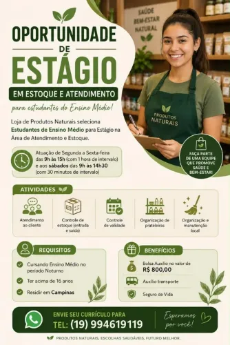 Estágio em Ensino Médio